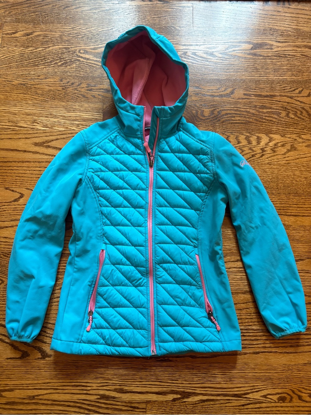 Snozu soft shell jacket, girls Large
